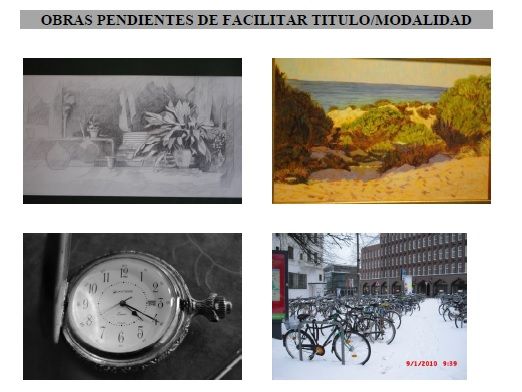 Publicación del listado de Obras presentadas en el III Concurso Cultural Europeo